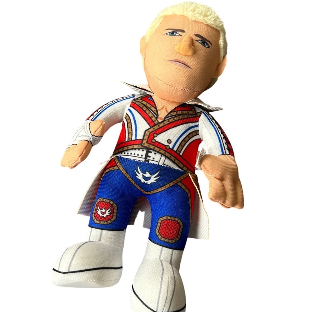 WWE Cody Rhodes Bleacher Creatures Plush Figure American Nightmare Wrestling Toy